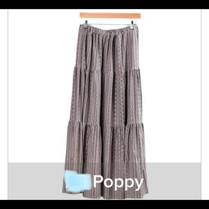 Lularoe Poppy Tiered Skirt